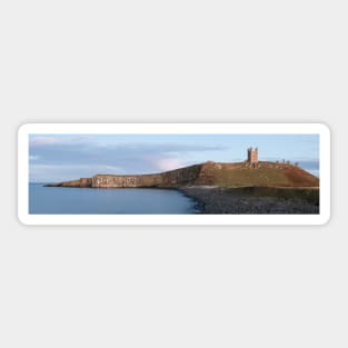 Dunstanburgh castle, Northumberland Sticker